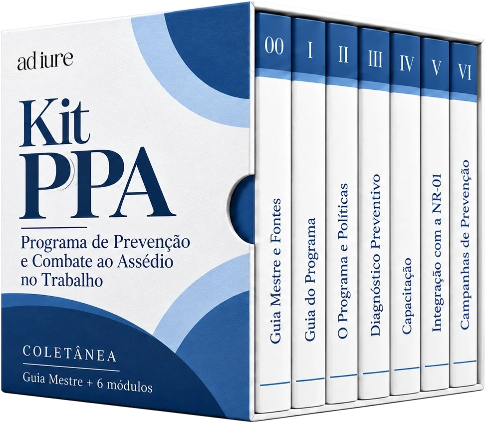 Box do Kit PPA, programa de prevenção e combate ao assédio
